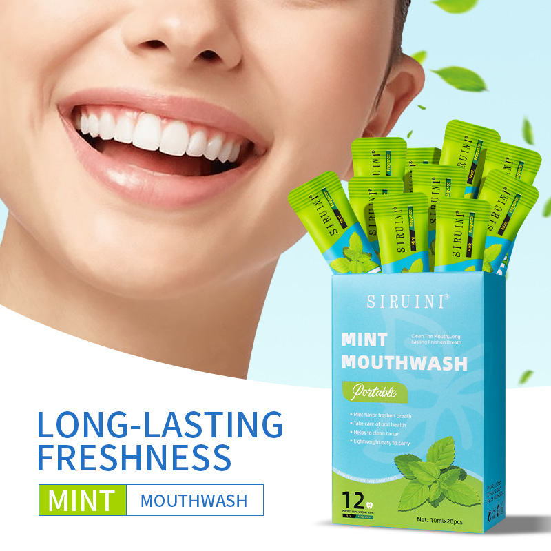 Whitening Mouthwash - 20 PZ Collutorio Usa E Getta