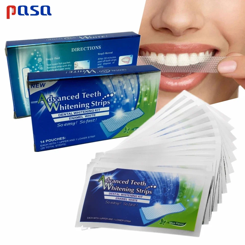 Teeth Whitening Effects - 14/28pcs 3D Strisce Sbiancanti Per Denti
