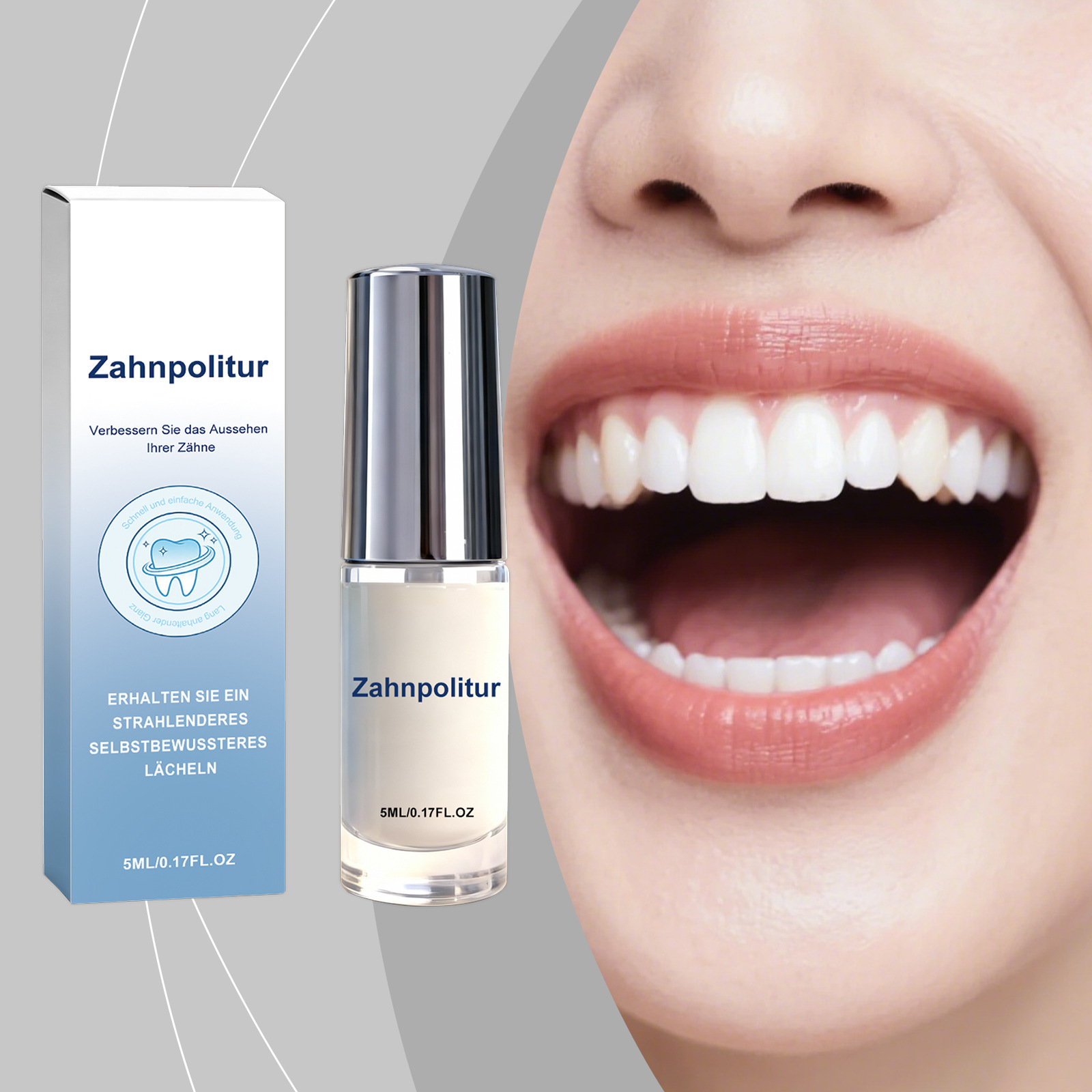 Teeth Whitening Xylitol - Lucidante per Denti allo Xilitolo, Sbiancamento