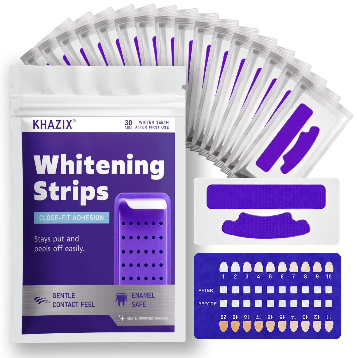 Teeth Whitening Strips Crest - 7 Strisce Sbiancanti per Denti per