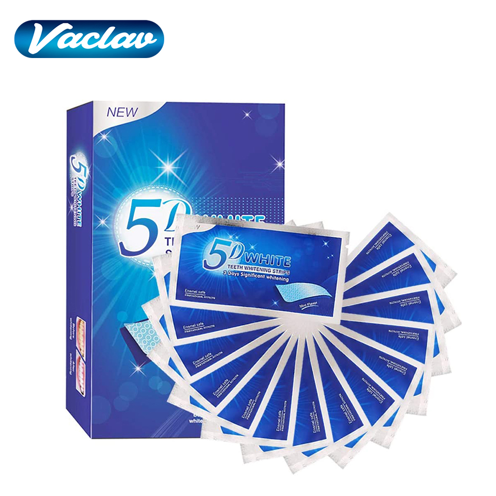 Teeth Whitening Near Me - Strisce Sbiancanti 5D per Denti, Gel