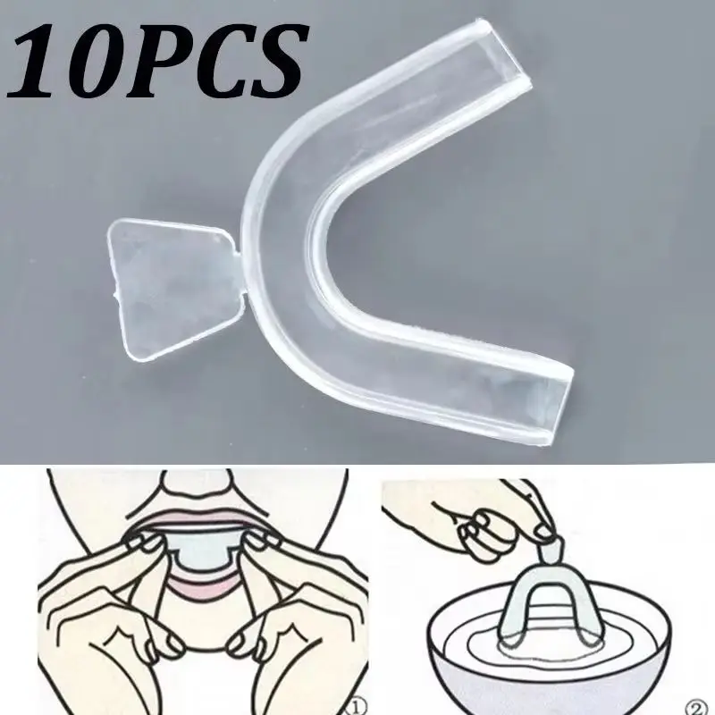 Teeth Whitening For Trays - 10 Pezzi di Paradenti in Silicone