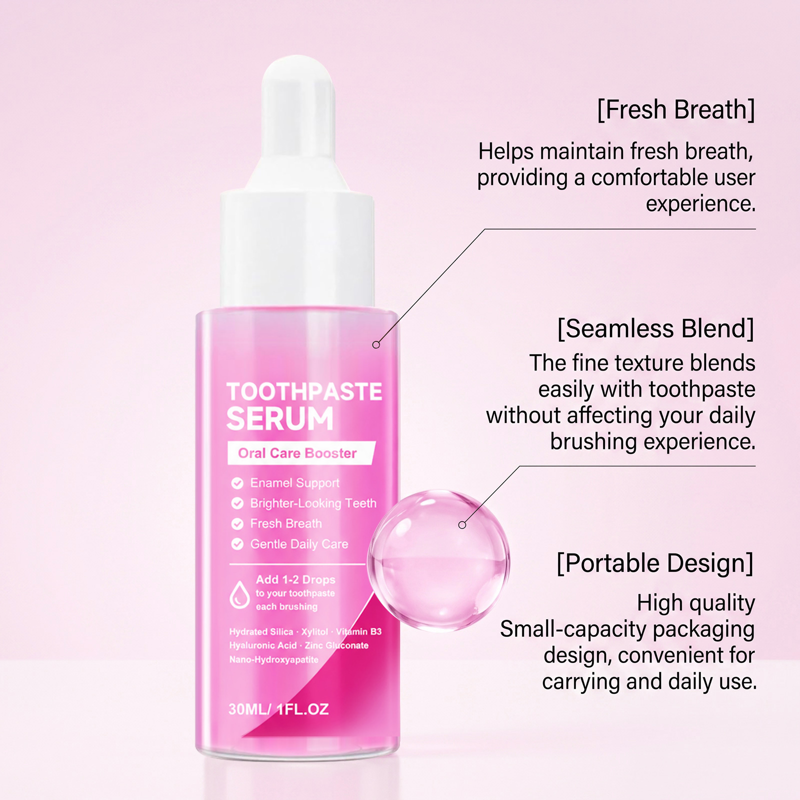 Siero Sbiancante per Denti a B - Teeth Whitening Xylitol recensione e prezzo
