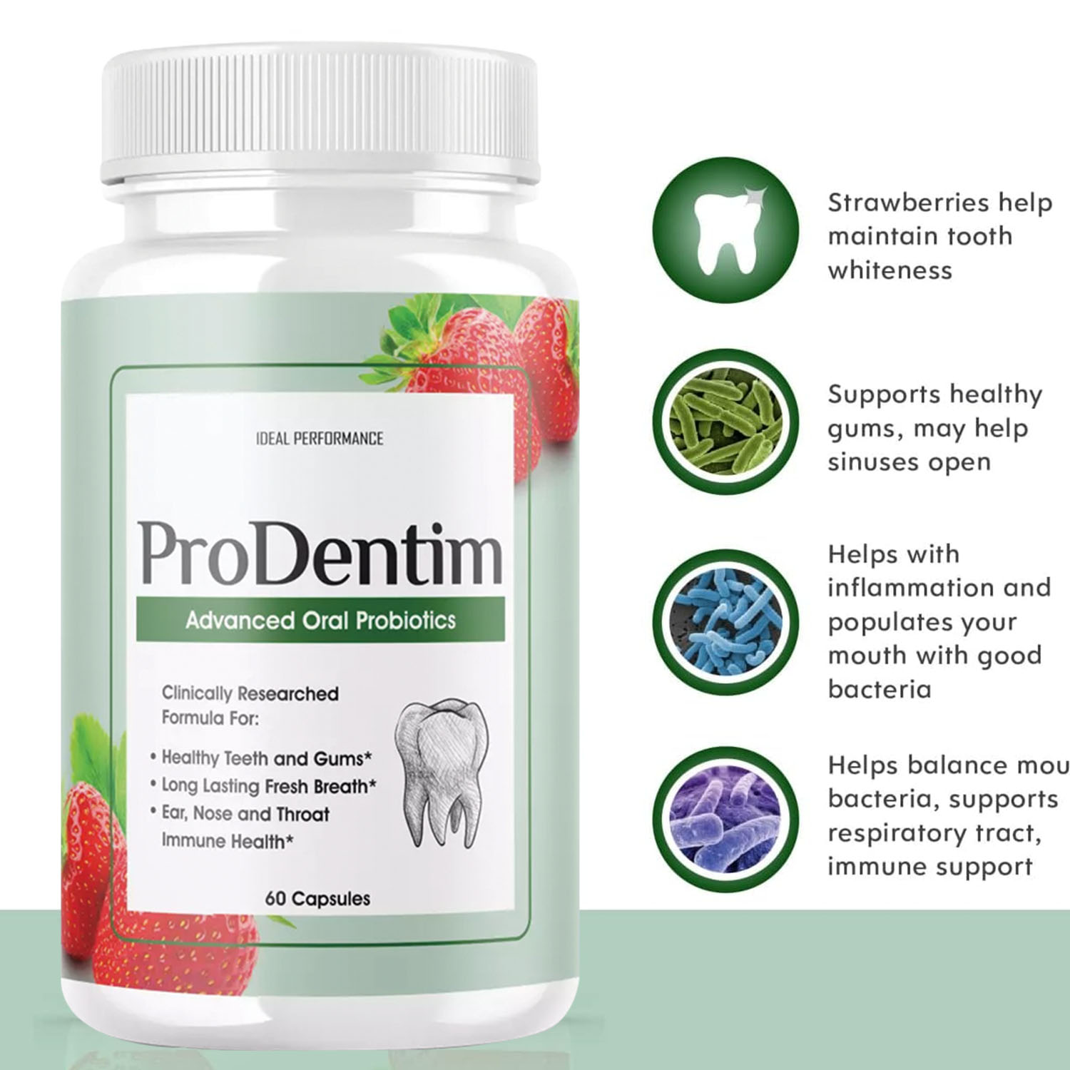 Probiotici orali avanzati: rin - Teeth Whitening Gum recensione e prezzo