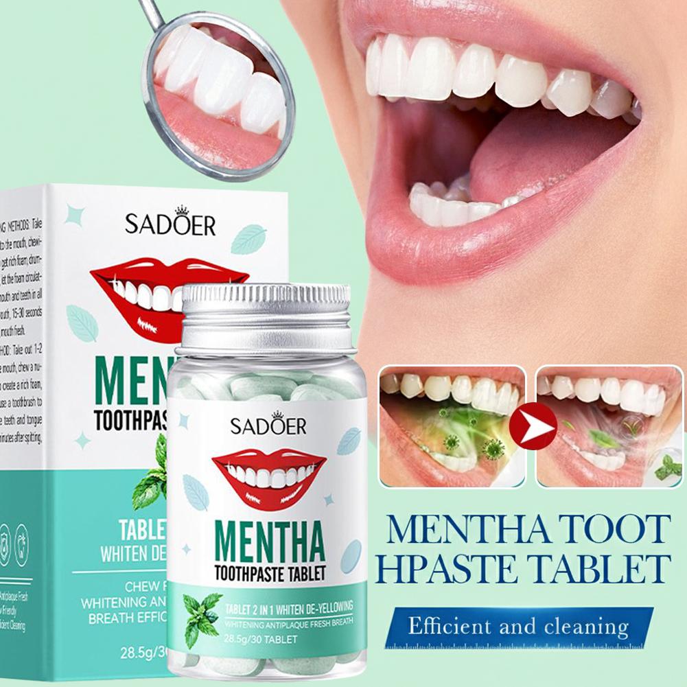 30 Pastiglie di Dentifricio So - Whitening Mouthwash recensione e prezzo