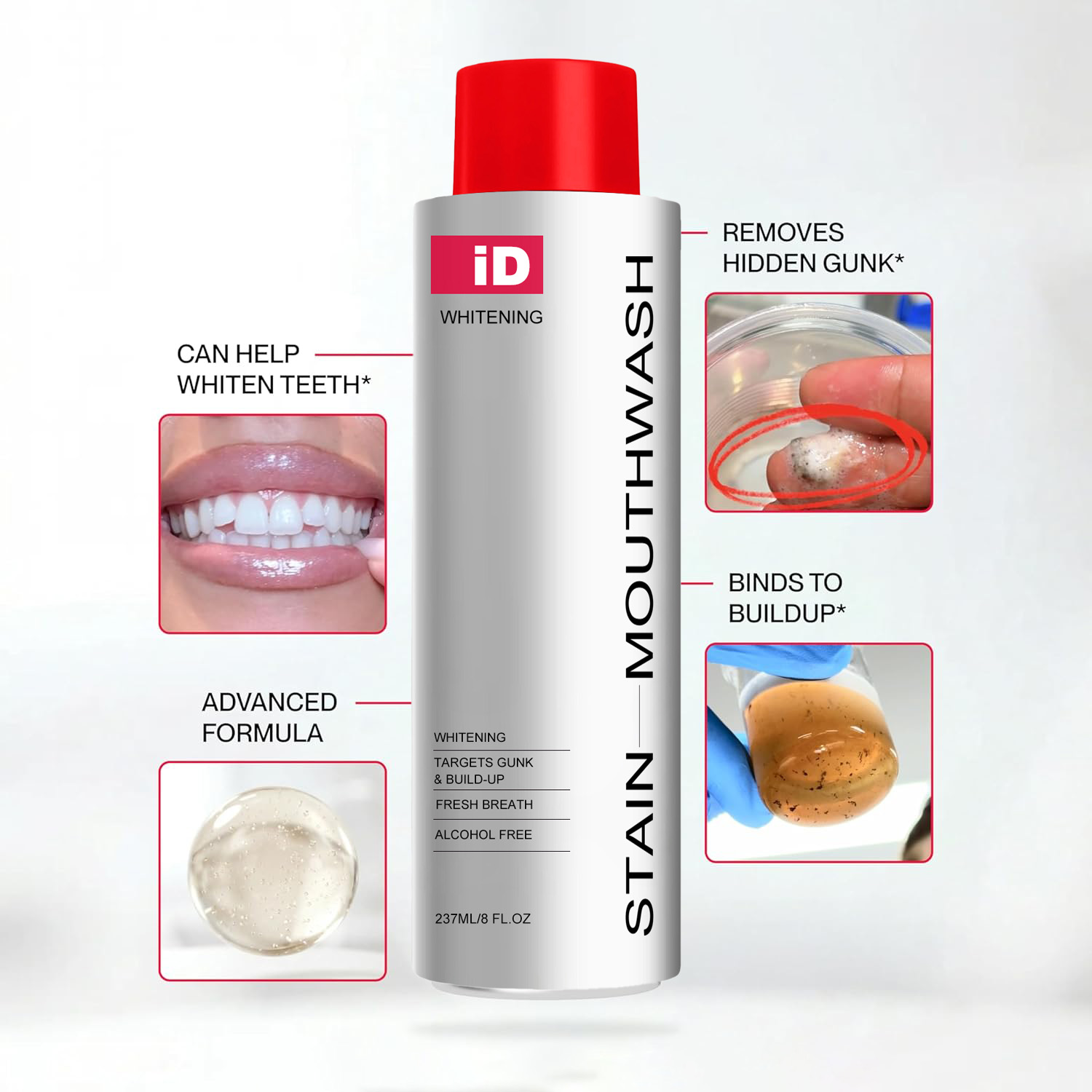 Nuova Collutorio Sbiancante pe - Whitening Mouthwash recensione e prezzo