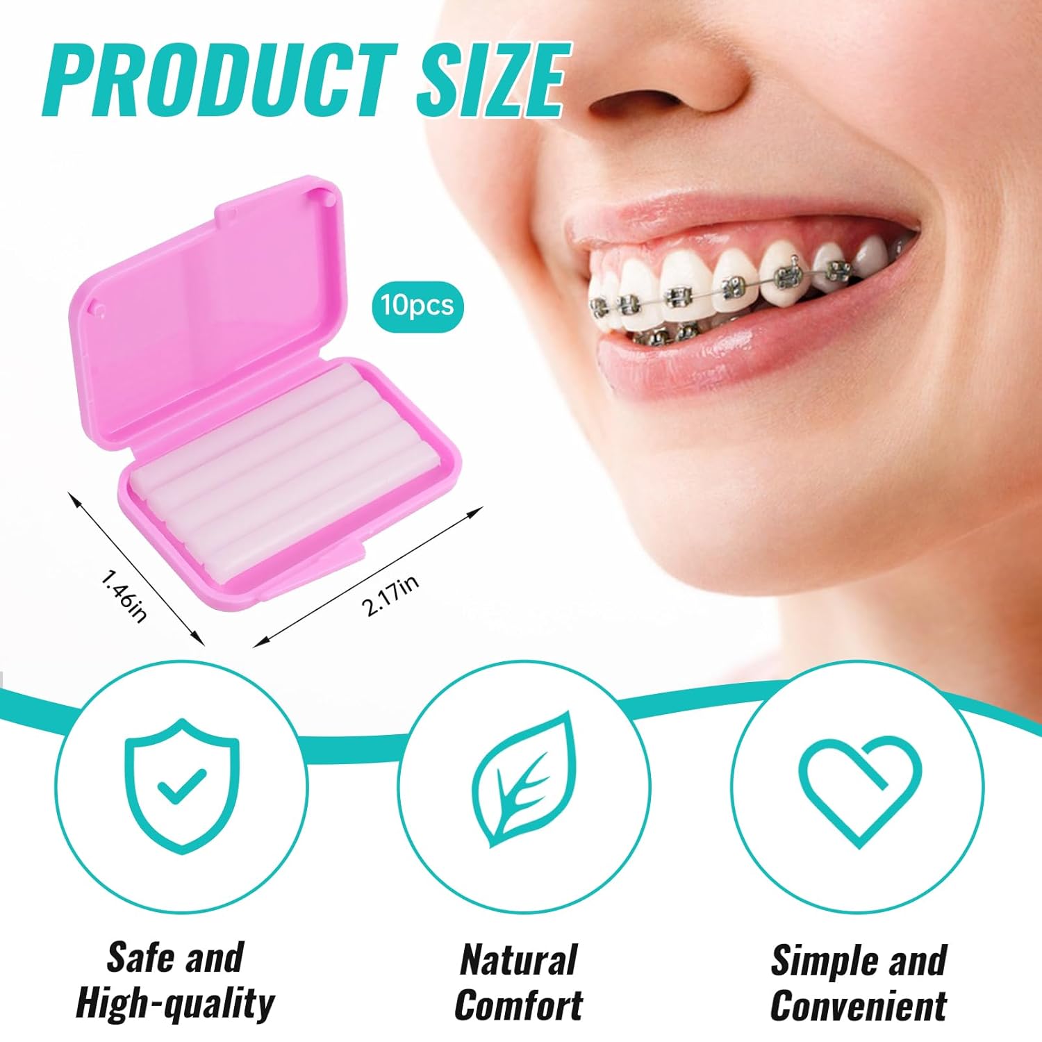 10 scatole Dentale Ortodontico - Teeth Whitening Gum recensione e prezzo