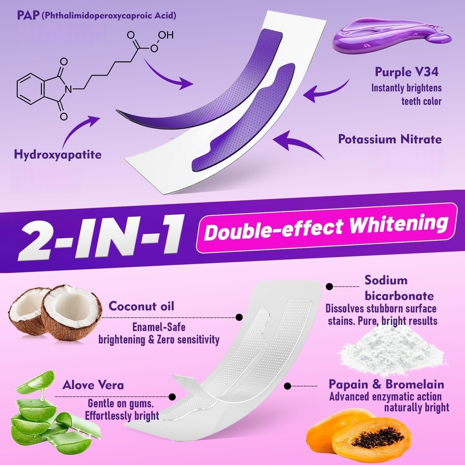 1/7 paia di strisce sbiancanti - Teeth Whitening Strips Crest recensione e prezzo