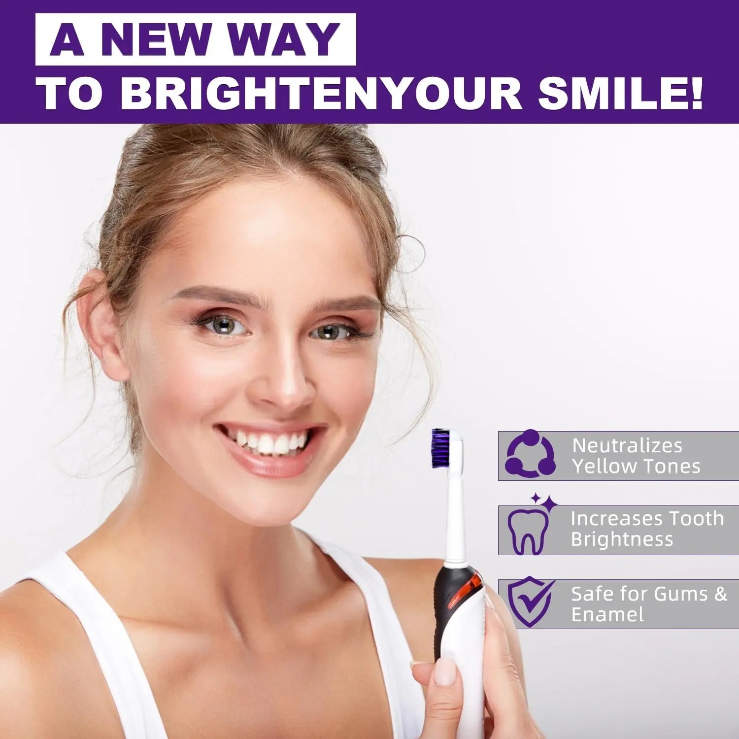 Efficace correttore viola sier - Teeth Whitening Xylitol recensione e prezzo