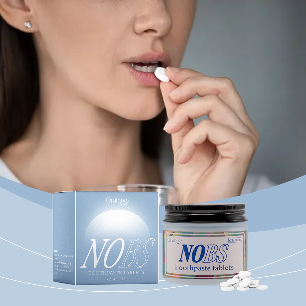 Compresse di dentifricio NOBS  - Teeth Whitening Xylitol recensione e prezzo