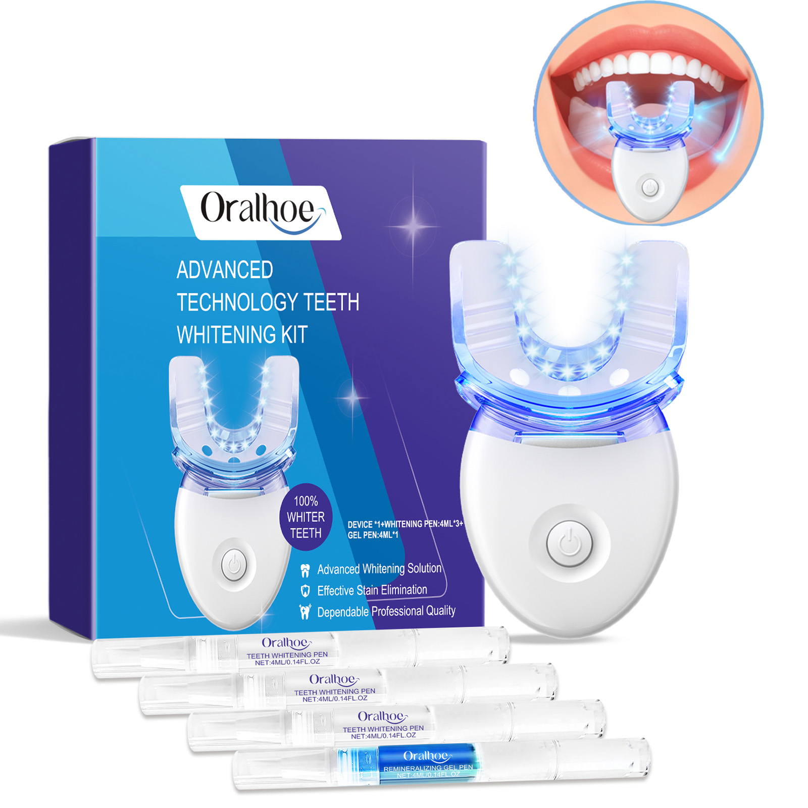 Kit luce LED professionale per - Teeth Whitening Near Me recensione e prezzo