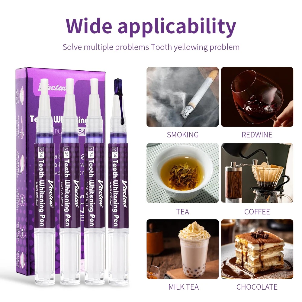 Vaclav V34 Penna gel sbiancant - Teeth Whitening Near Me recensione e prezzo