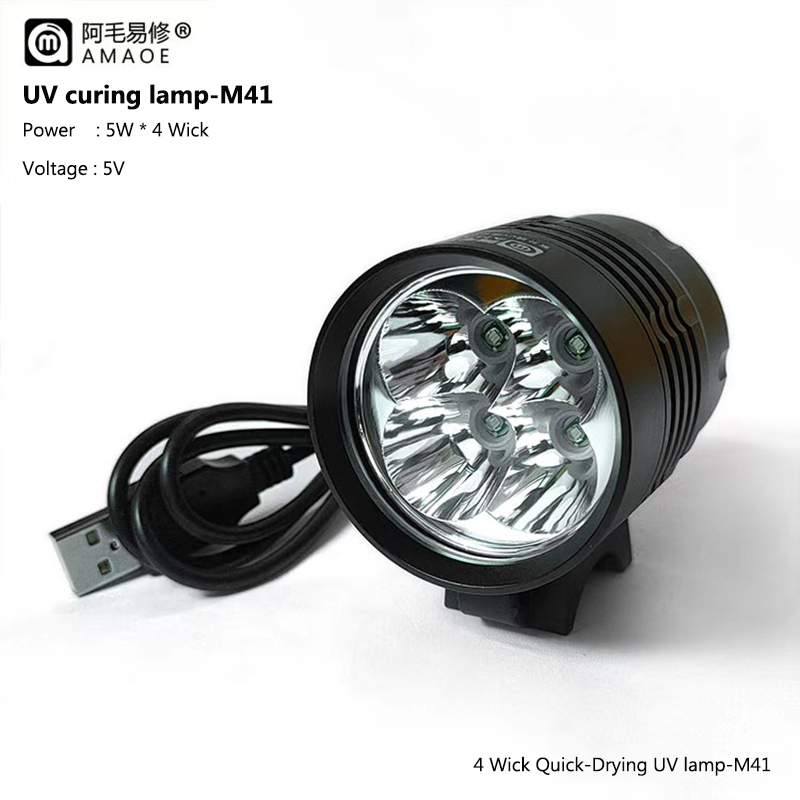 5V 4 Wick USB lampada polimeri - Uv Whitening Kit recensione e prezzo
